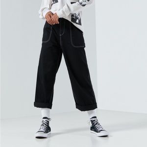 OBEY Black Contrast stitch Studio Pant
